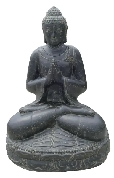 Product image 1 of the product “Buddha sitting, cast stone, 80cm high, light 80 cm”